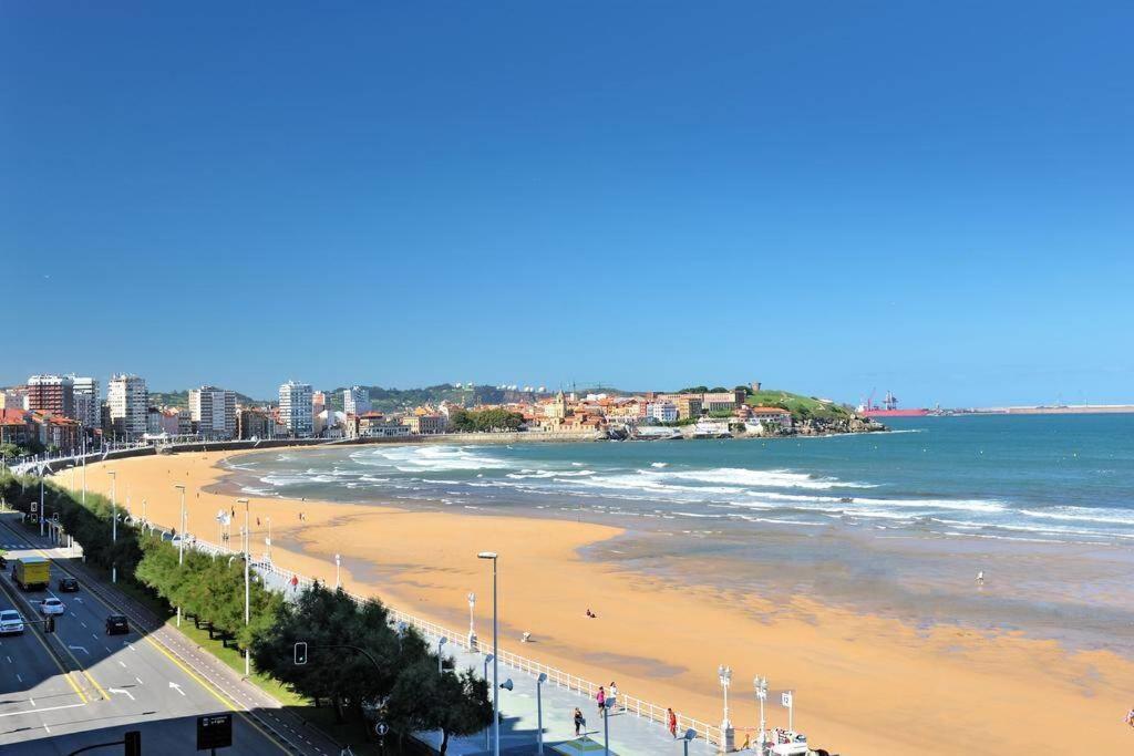 Apto Ramon Y Cajal,1- Centrico Y Cerca De Playa San Lorenzo-3Hab Garaje Opc Gijón Zewnętrze zdjęcie