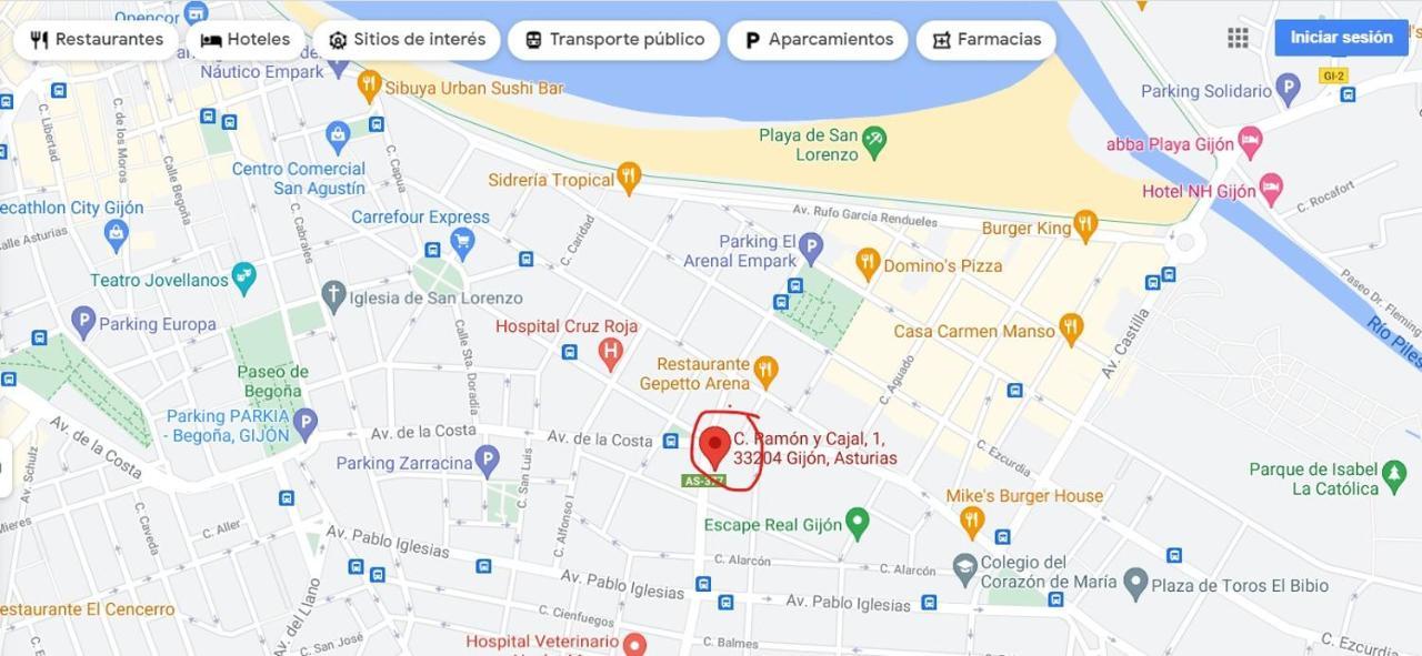 Apto Ramon Y Cajal,1- Centrico Y Cerca De Playa San Lorenzo-3Hab Garaje Opc Gijón Zewnętrze zdjęcie